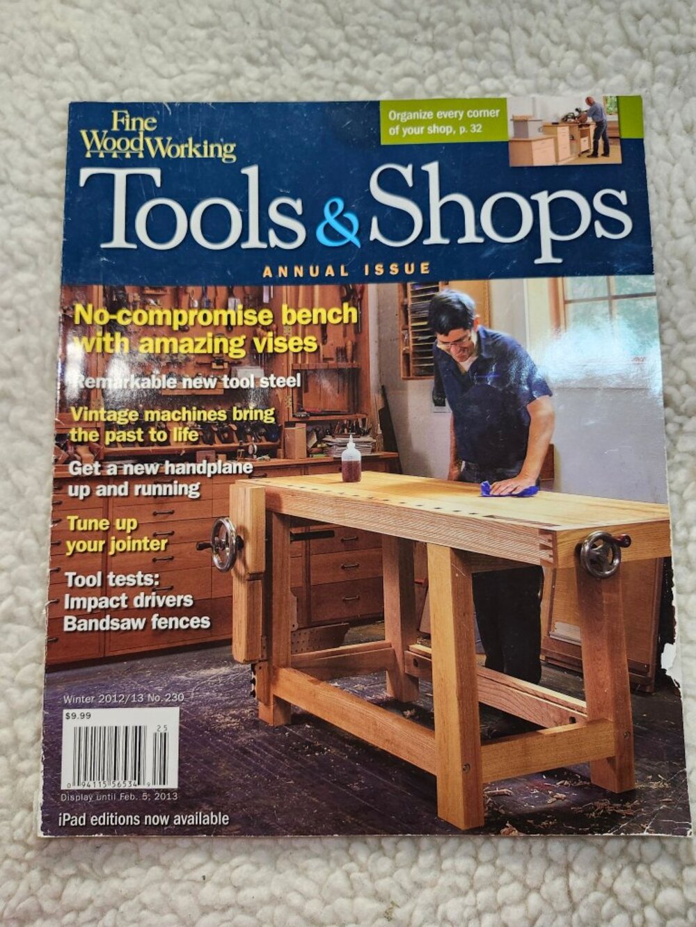 Fine Woodworking Tools & Shops Magazine Winter 2012/13 No.230 Annual Issue